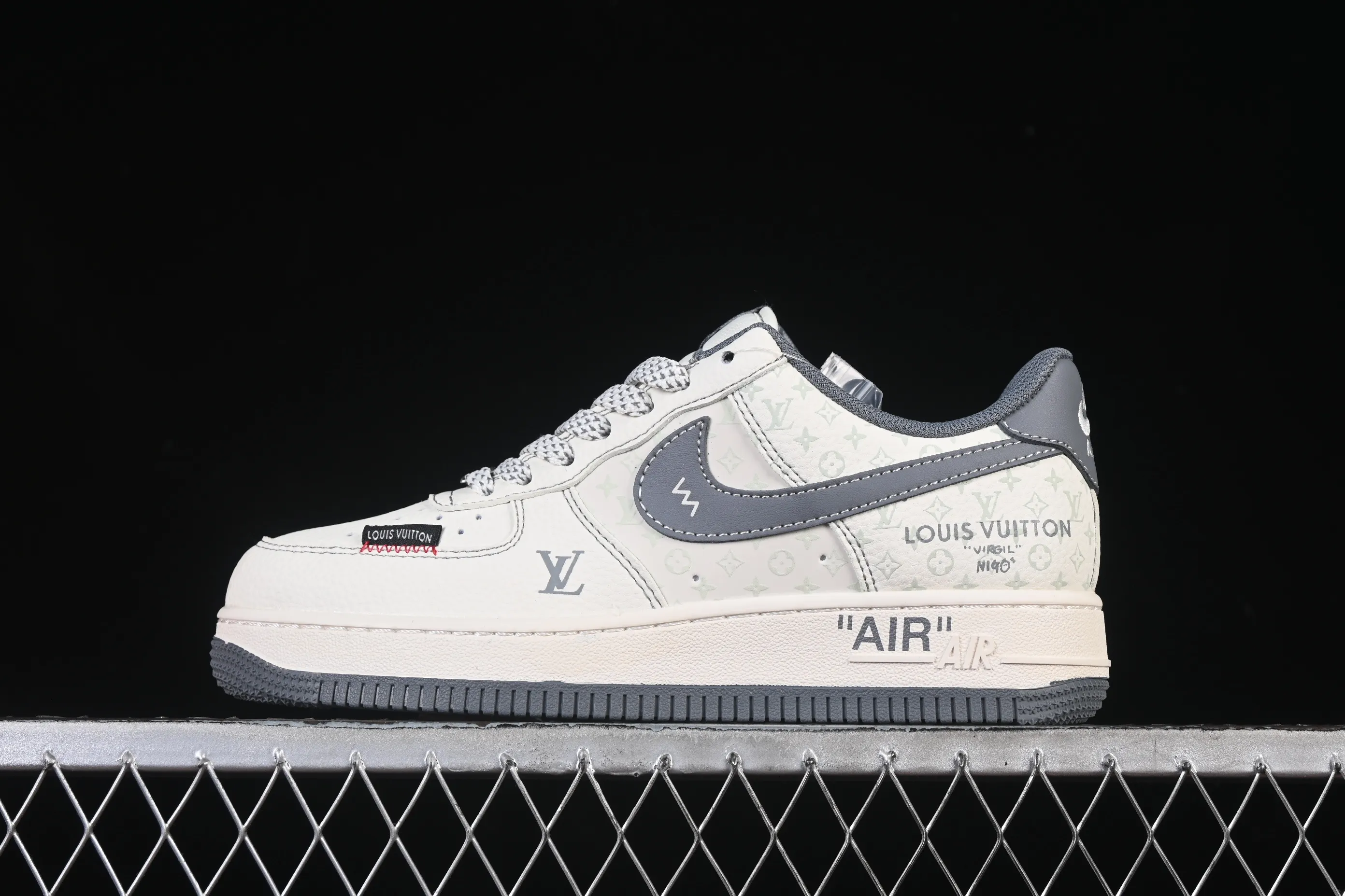 All categories Nk Air Force 1 Air Force series Nk Air Force 1 Low Air Force low-top Nike Air Force 1'07 Low LV joint beige woven label Air Force 1 low-top casual sneakers CX5050-Y08